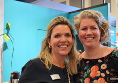 Eelkje Pulley of HortiDaily with Jorien Plak-Schouten of Besseling Techniek